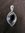 Silver Oval Carnelian/Black Onyx Pendant