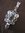 Silver Amethyst or Labradorite Pendant