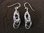 Silver Oval Links Earrings