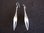 Silver Long Bauble Drop Earrings