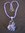 Silver Amethyst Drusy & Gemstone Pendant