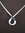 Silver Crossover Loop Torque Necklace