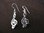 Silver Treble Clef Earrings