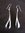 Silver Drop Design Earrings