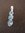 Silver Rough Apatite Gemstone Pendant
