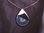 Rose Gold on Silver Evil Eye Necklace