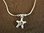 Silver Starfish Ankle Chain