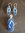 Silver Flip Flop (Thong) Sandal Earrings