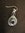 Silver Twist Amethyst Earrings