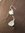 Silver Rough Aquamarines Gems Earrings