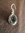 Oval Silver Blue Topaz Gemstone Earrings