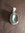 Oval Silver Blue Topaz Gemstone Pendant