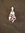 Silver Pink Gemstones Pendant