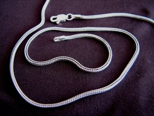 Silver Foxtail Chain
