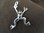 Silver Jumping Frog Pendant