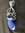 Silver Lapis Lazuli Drop Pendant