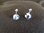 Oxidised Silver Knot Stud Earrings